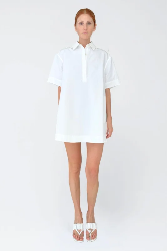 Simkhai Lucienne Mini Dress - White